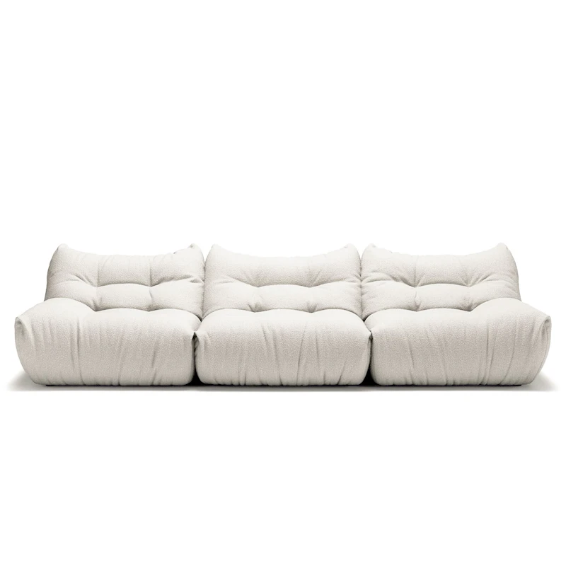 MONO Kolmipaikkainen Sohva, Steam White