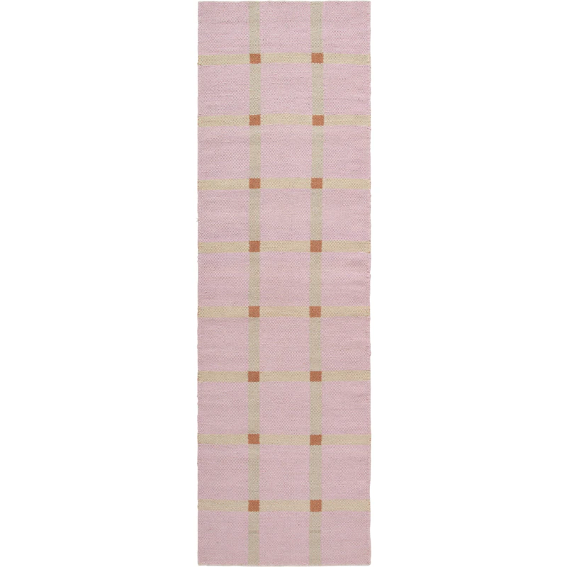 Mosaic Villamatto 75x250 cm, Pinkki