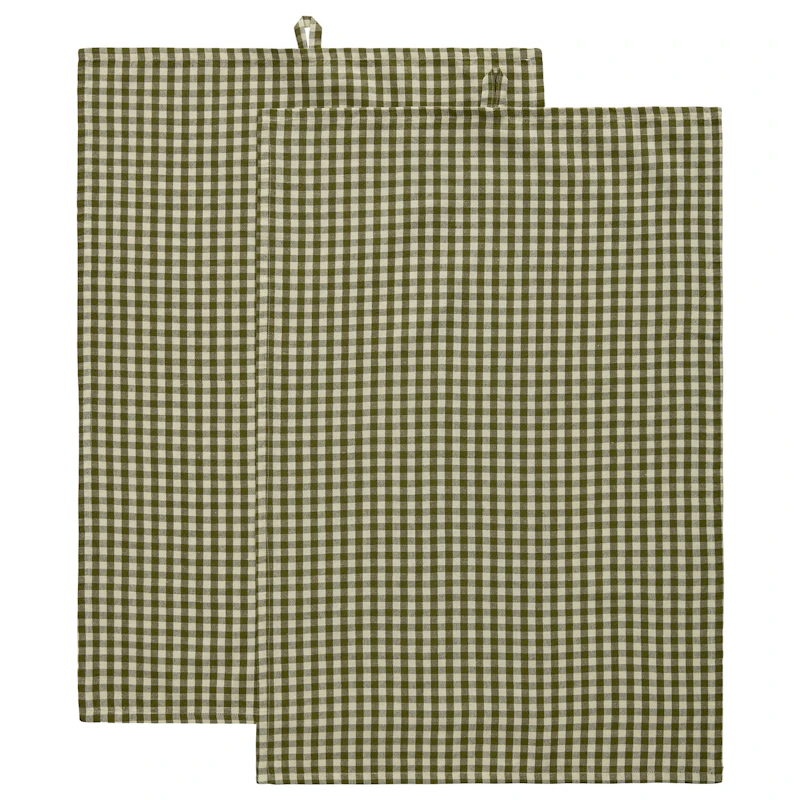 Oliva Keittiöpyyhe 50x70 cm 2 kpl:n pakkaus, Olive