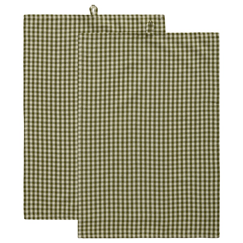 Oliva Keittiöpyyhe 50x70 cm 2 kpl:n pakkaus, Olive