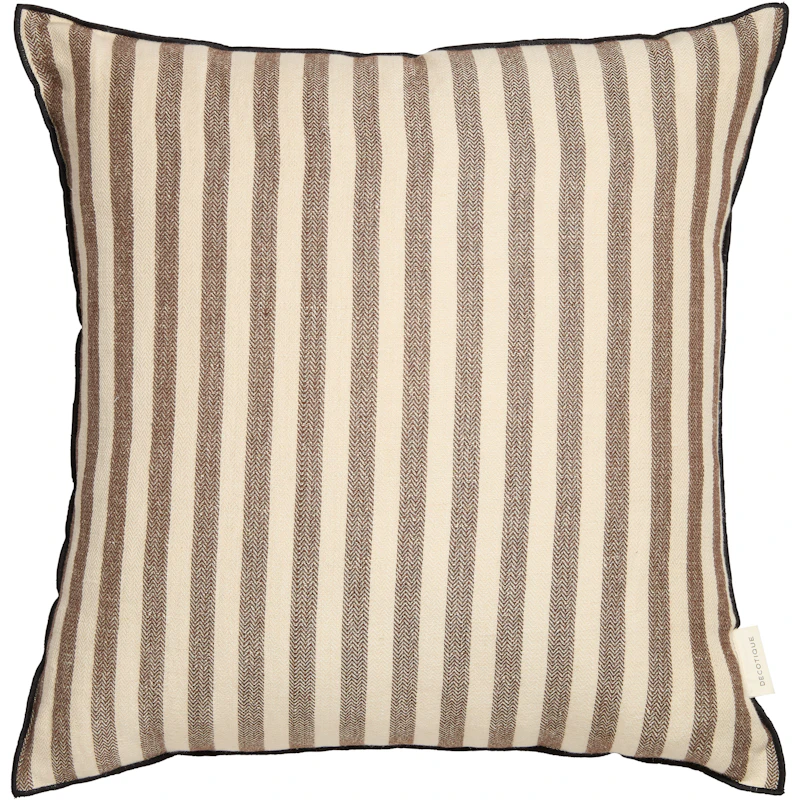 Outline Stripe Tyyny 50x50 cm, Tummanruskea
