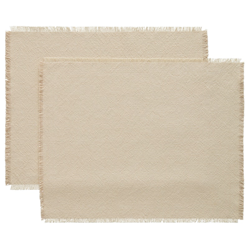 Ravella Tabletti 35x45 cm 2 kpl:n pakkaus, Hiekanvärinen / Luonnonvalkoinen