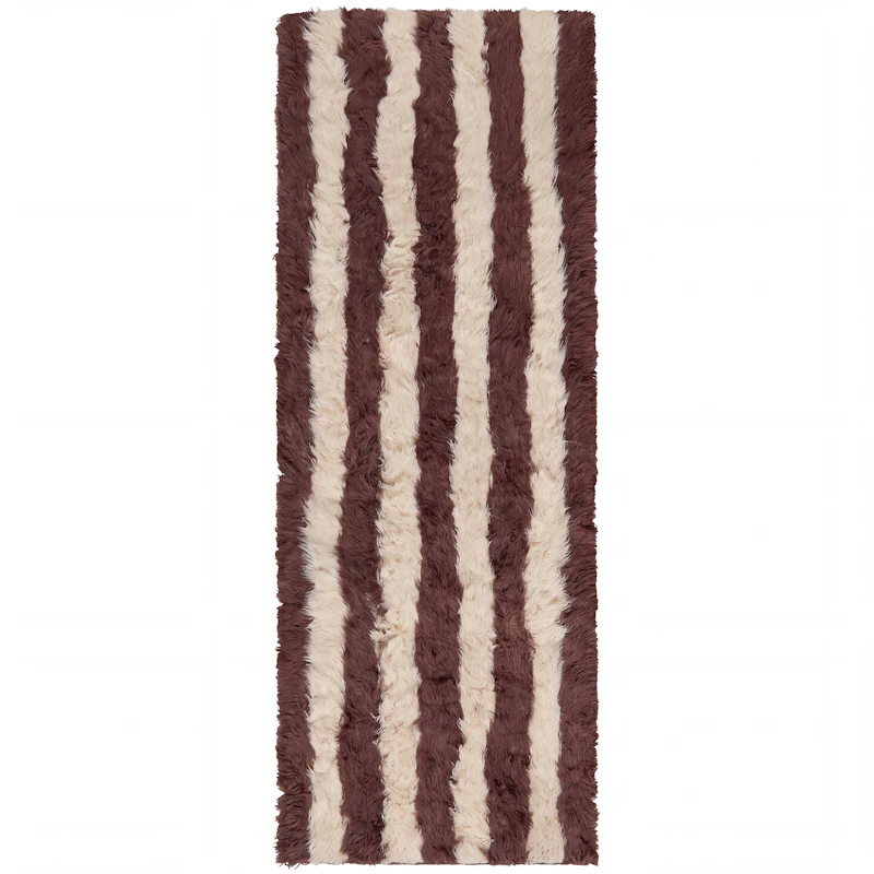 Shaggy Stripe Nukkamatto, 75x250 cm