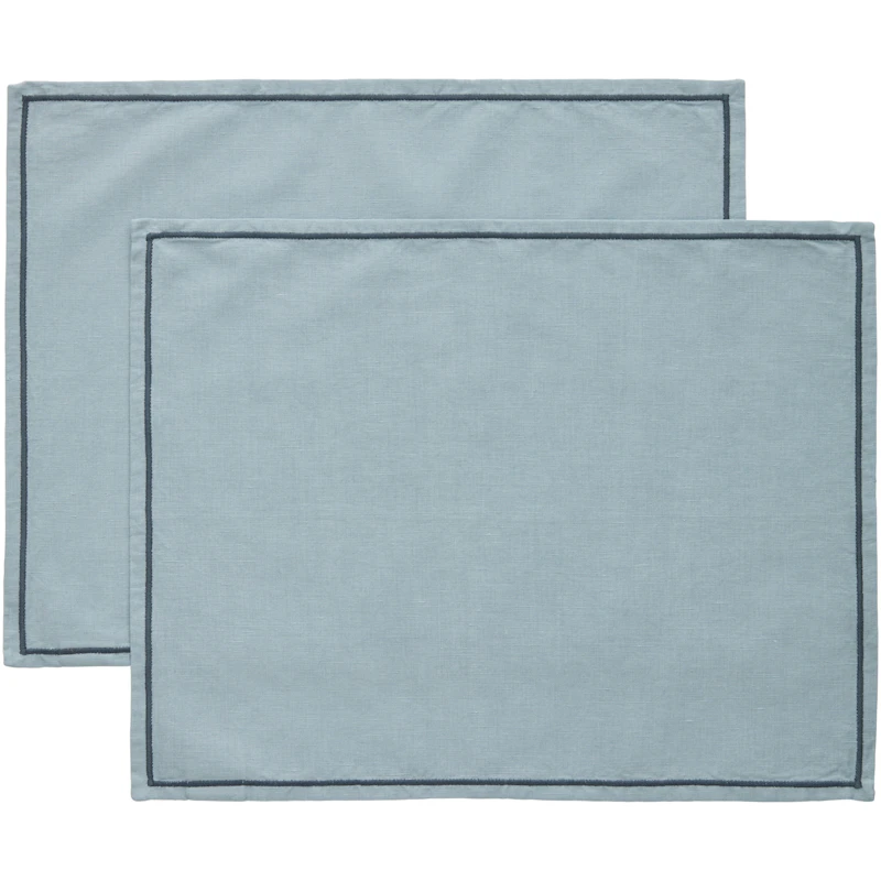Sienna Tabletti 2 kpl:n pakkaus 35x45 cm, Dusty Blue
