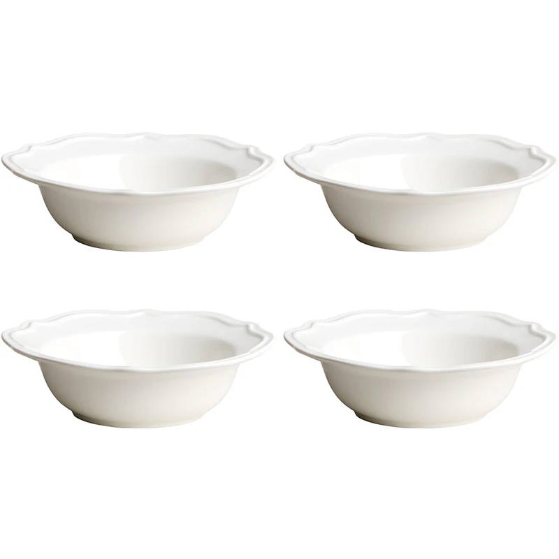 Violette Kulho 15 cm 4-pack, Valkoinen