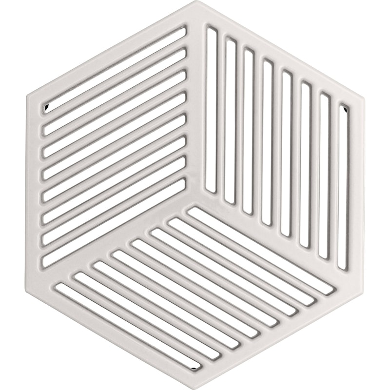 Natural Canvas Pannunalunen Valurauta 21,5x24,5 cm, Valkoinen