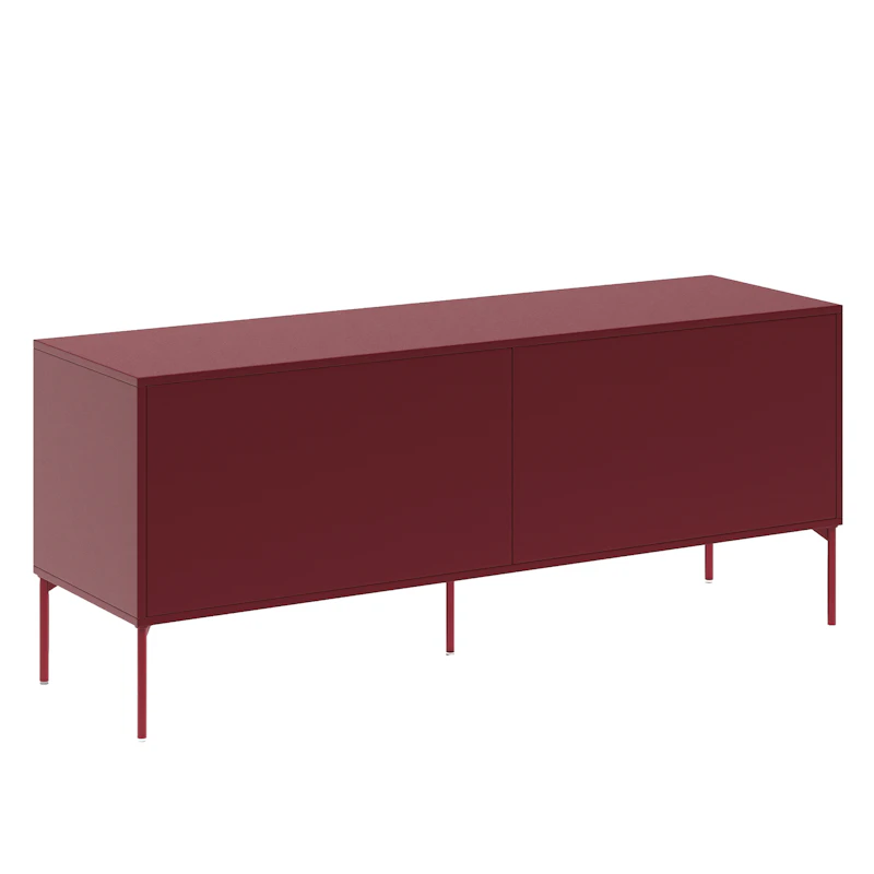 Bloc Tv-Taso 136 cm, Garnet Red