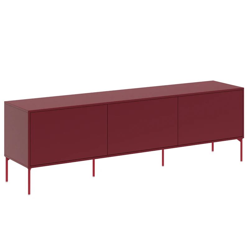 Bloc Tv-Taso 180 cm, Garnet Red
