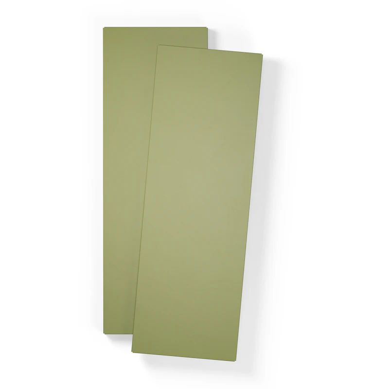 Hylly Store Kaapille 2 Ovella 2 kpl:n pakkaus, Moss Green