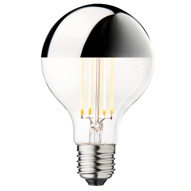 Globe Led-Valonlähde 3,5W Ø8 cm, Hopeinen
