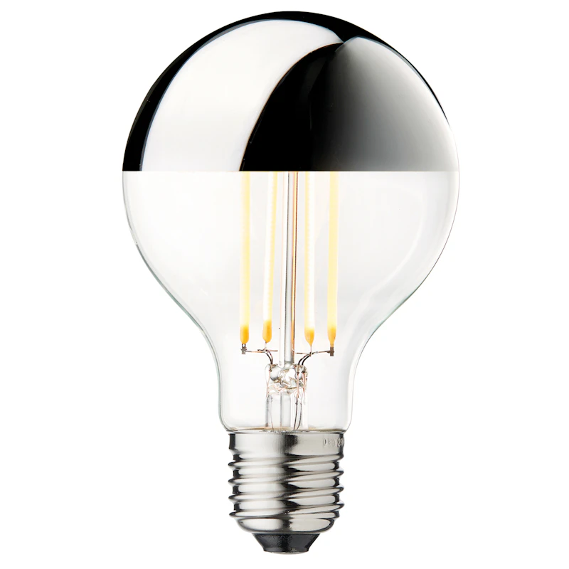 Globe Led-Valonlähde 3,5W Ø8 cm, Hopeinen