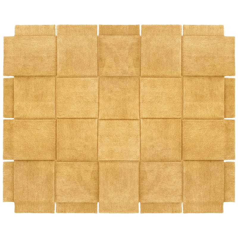 Basket Matto Yellow Ochre, 245x300 cm