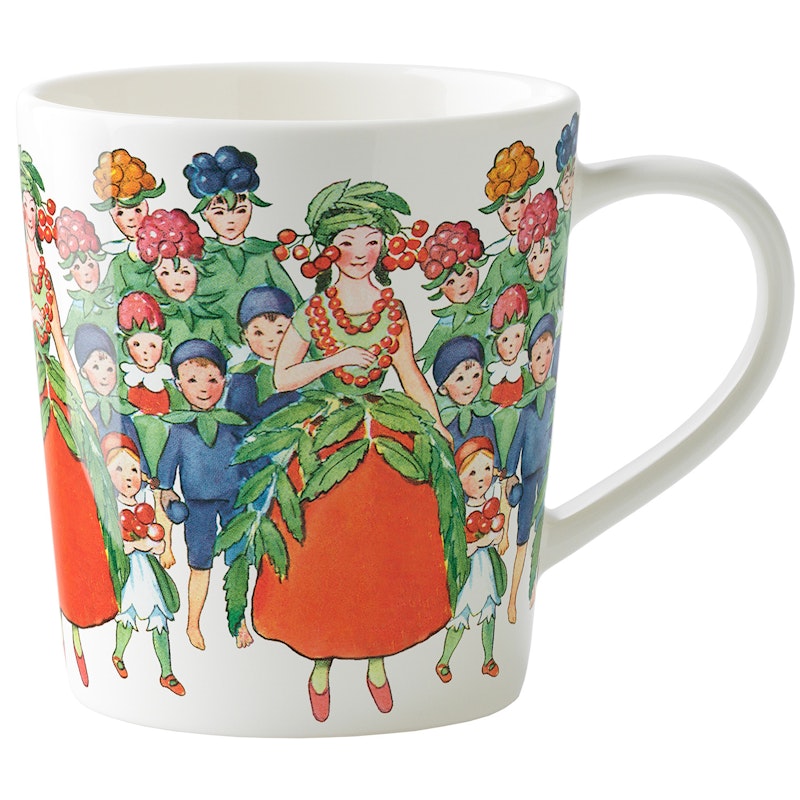 Elsa Beskow Muki Korvalla 40 cl, Elokuu