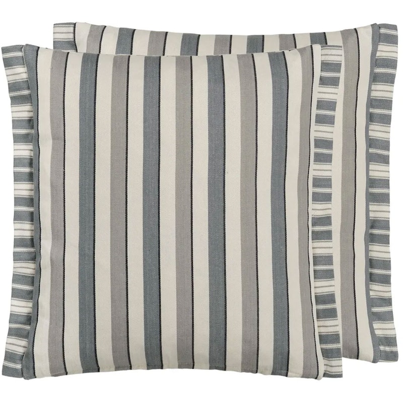 Burlington Stripe Charcoal Tyyny 43x43 cm