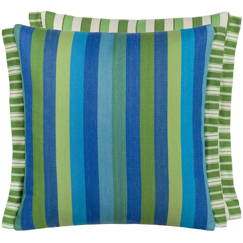 Cork Street Stripe Tyyny 43x43 cm, Cobalt