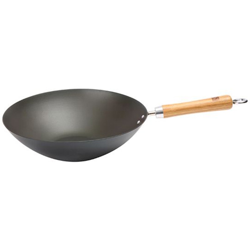 School of Wok Wokkipannu Hiiliteräs Musta, 27 cm