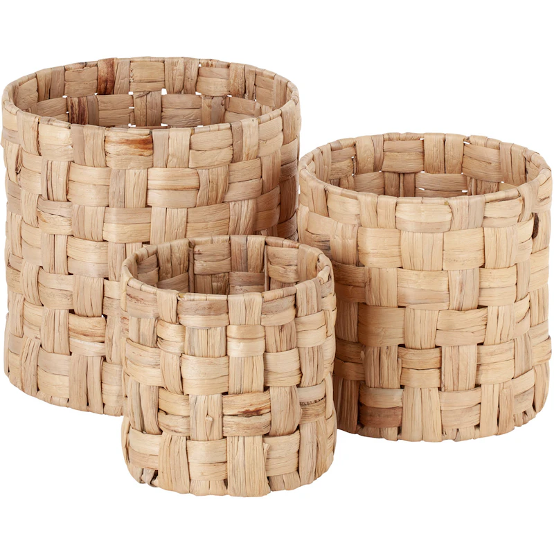 Cylinder panama Lily Korit, 3 kpl:n pakkaus