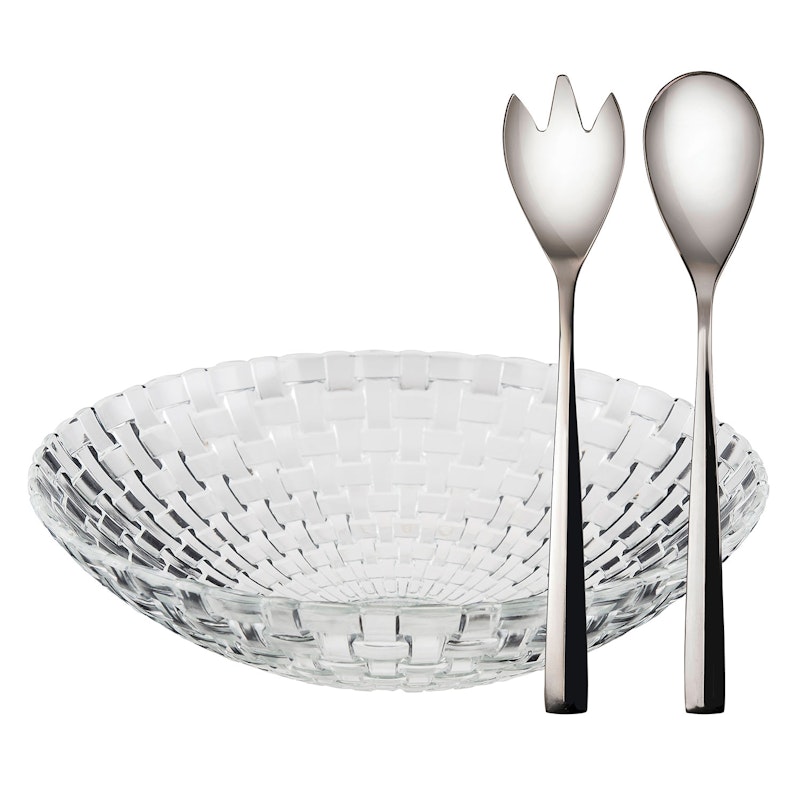 Glitter Salaattikulho ja Salaattiottimet