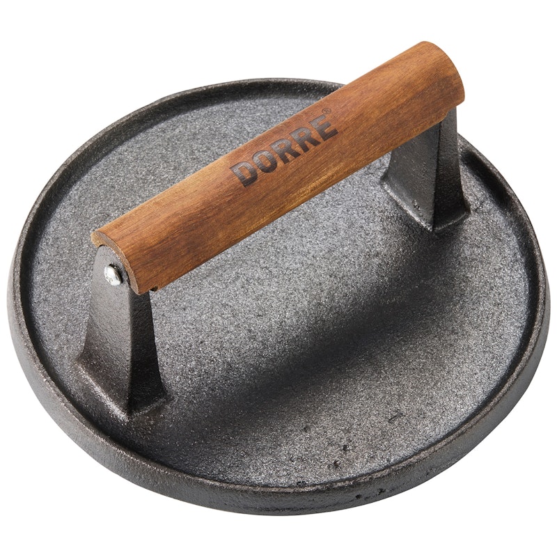 Hally Hampurilaispuristin Ø18 cm, Musta