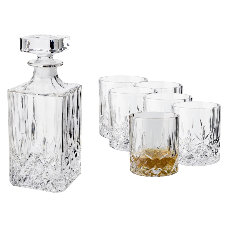 Vide Whiskey Set, Kristalli