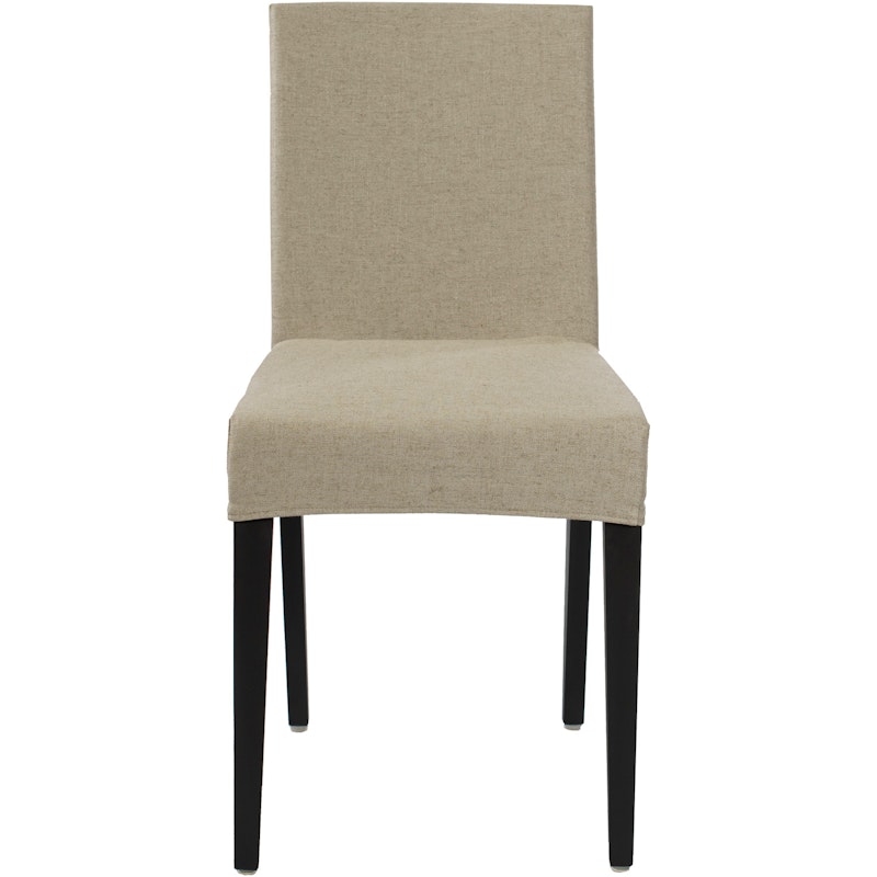 Edge Chair, Black / Piquet Clay 84