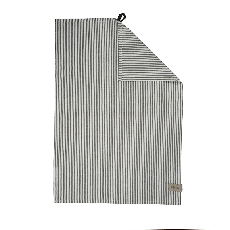 Keittiöpyyhe 47x70 cm, Salvia / Valkoinen