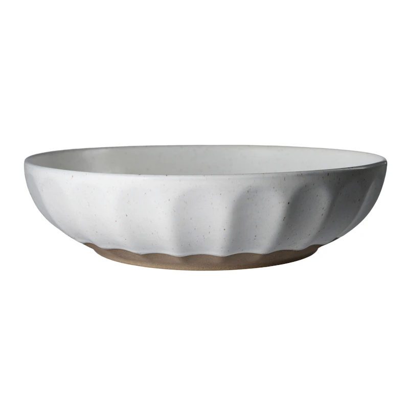 Kulho 24 cm, Valkoinen / Nature