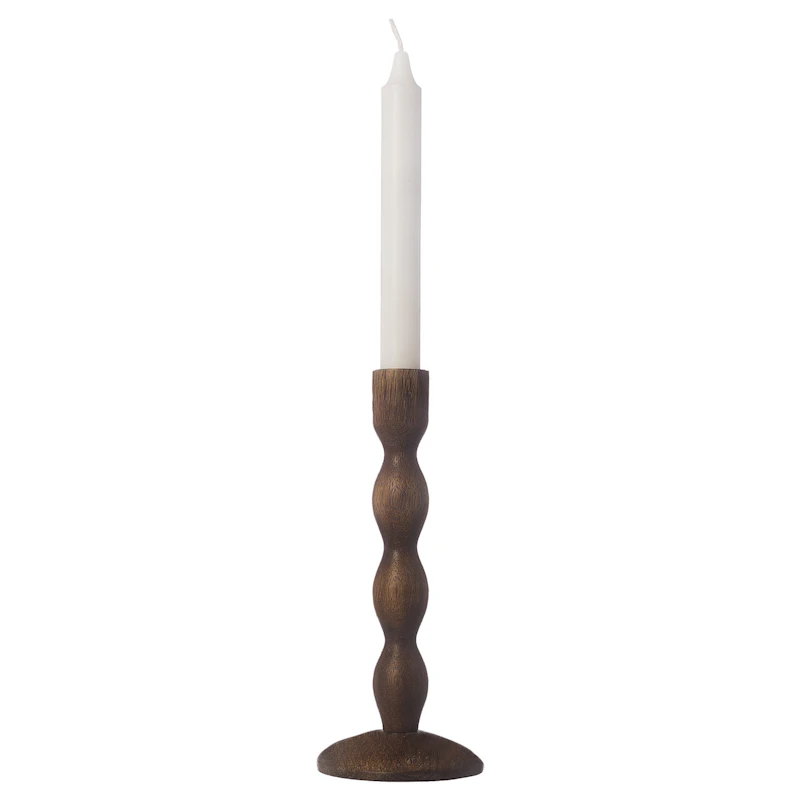 Kynttilänjalka 21 cm, Tummanruskea