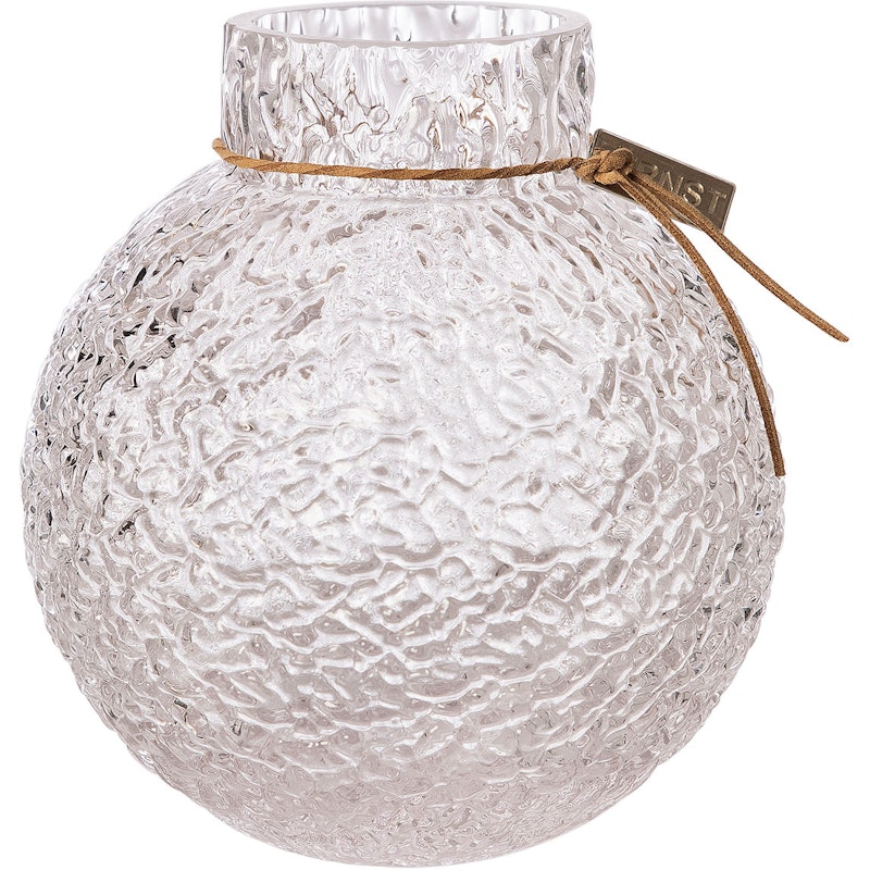 Lasivaasi Pyöreä Kuviollisella Sommitelmalla H14 cm