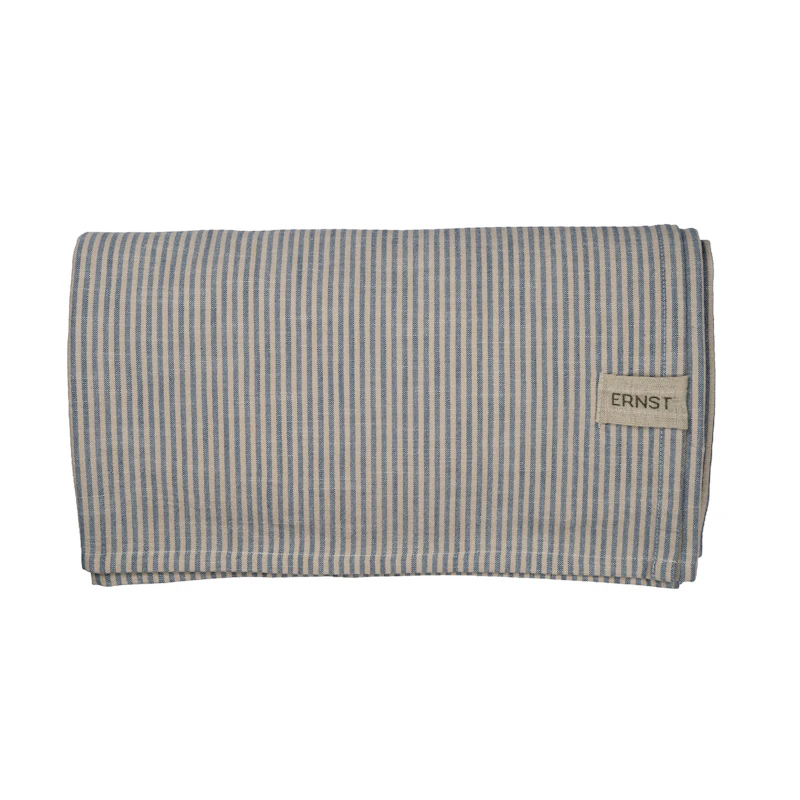 Pöytäliina 145x300 cm, Sininen / Valkoinen