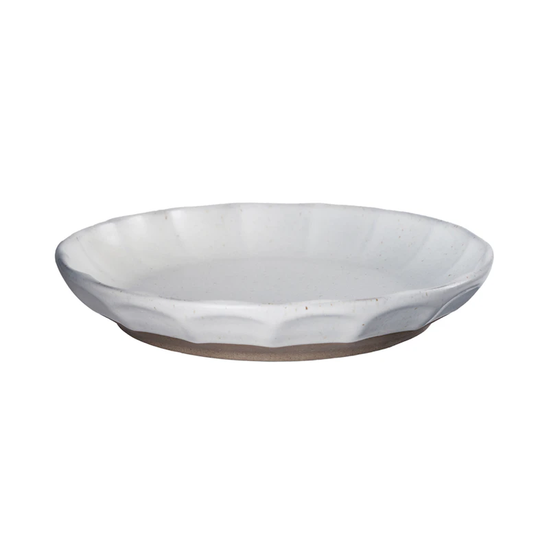 Sivulautanen 17 cm, Valkoinen / Nature