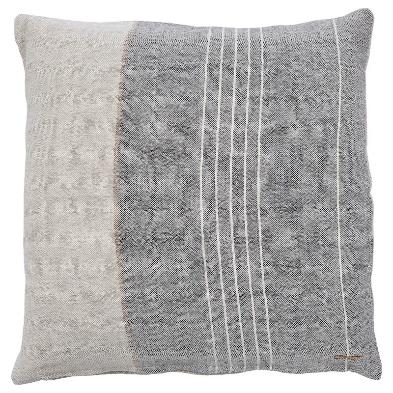Tyynynpäällinen 50x50 cm, Harmaa/Luonnonvärinen