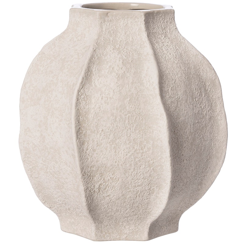 Vaasi 18 cm, Natural White