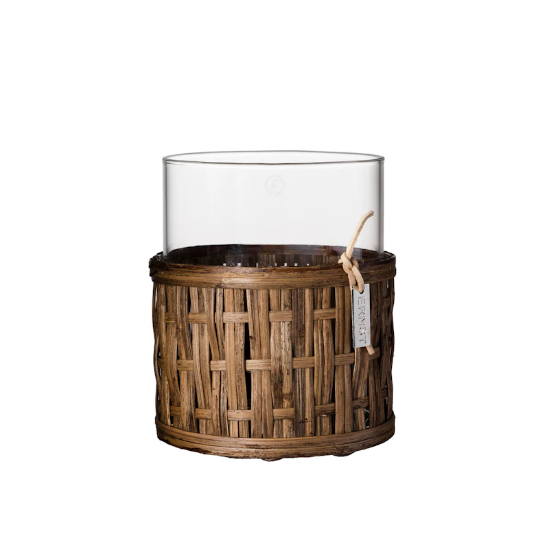 Vaasi 12 cm, Tummanruskea