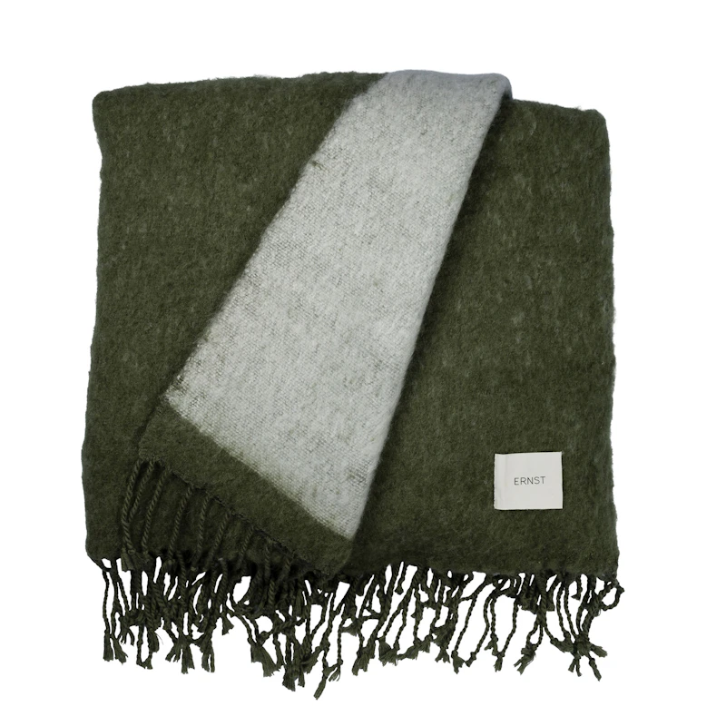 Viltti 170x130, Valkoinen / Vihreä