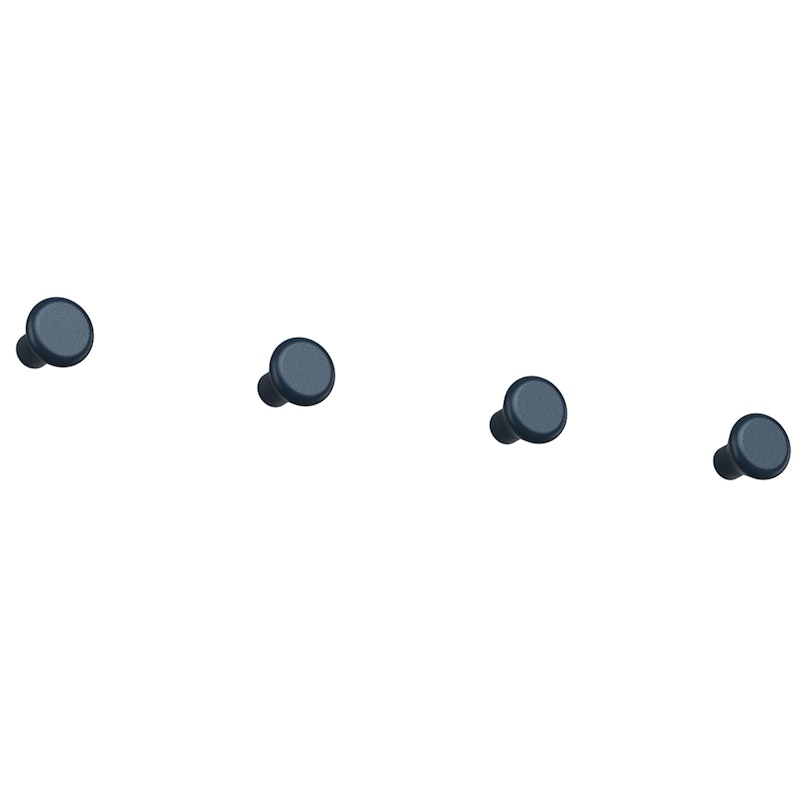 Classic Koukku 4 kpl:n pakkaus, Keskiyönsininen