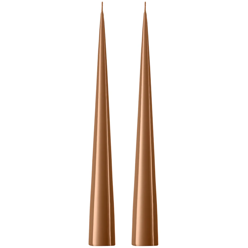 Kynttilät 37 cm 2 kpl:n pakkaus, Raw Toffee