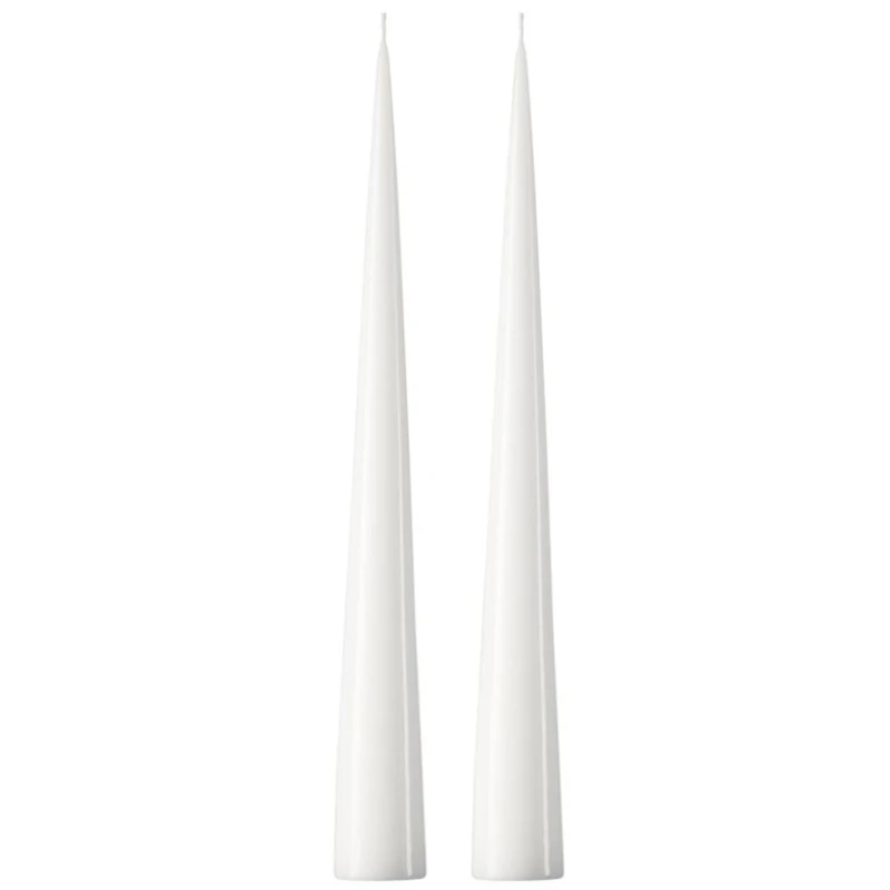 Kynttilät 37 cm 2 kpl:n pakkaus, Pure White