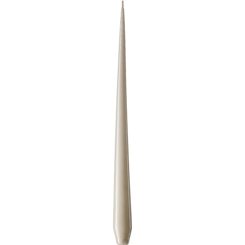 Antiikkikynttilät Lakattu 32 cm 12 kpl:n pakkaus, Linen Grey