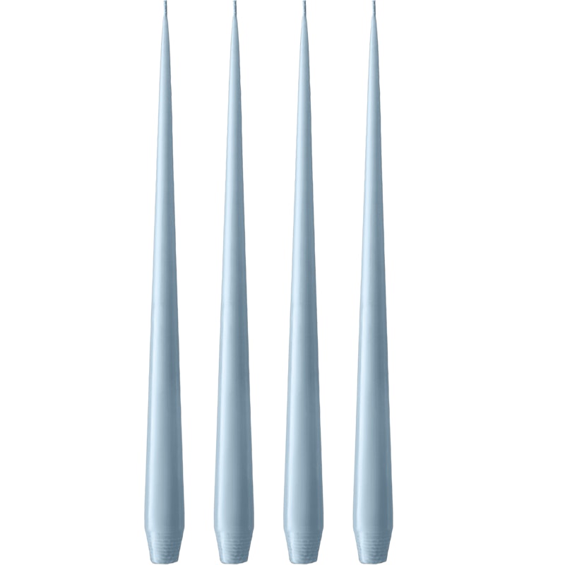 Antiikkikynttilät Matta 32 cm 4 kpl:n pakkaus, Dusty Blue
