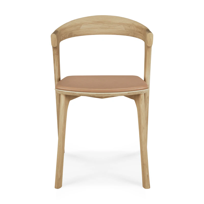 Bok Tuoli, Tammi / Konjakinruskea Nahka