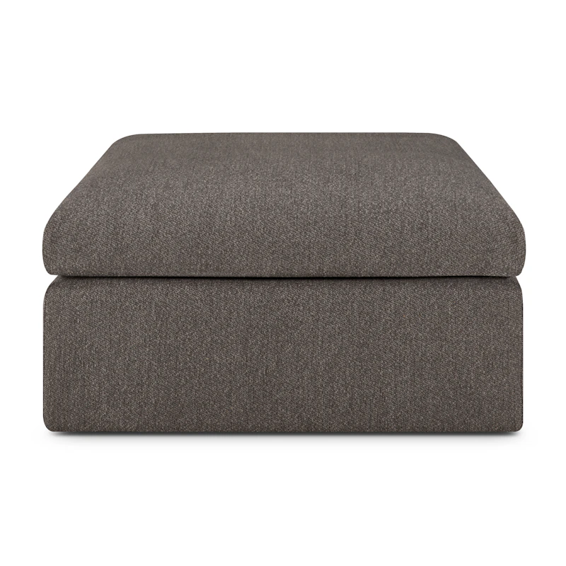 Mellow footstool - Granite Eco fabric