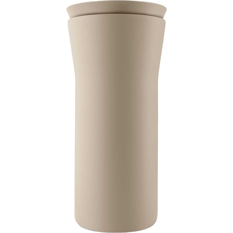 City To Go Termospullo Kierrätetty 35 cl, Pearl Beige