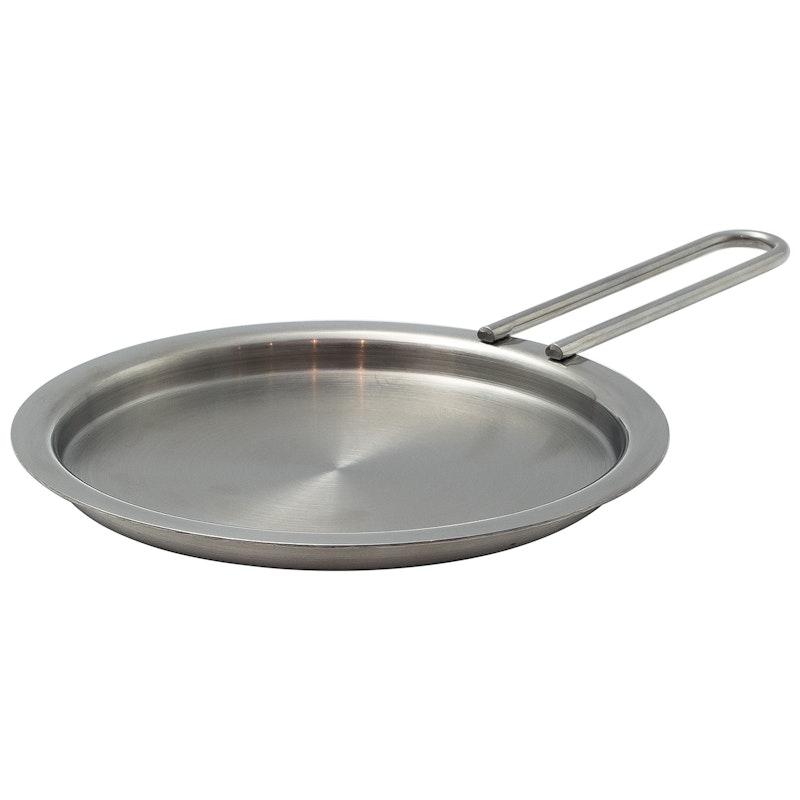 Kansi Kahvalla Brushed Steel, 13 cm