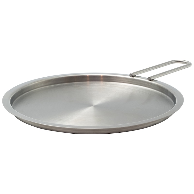 Kansi Kahvalla Brushed Steel, 20 cm