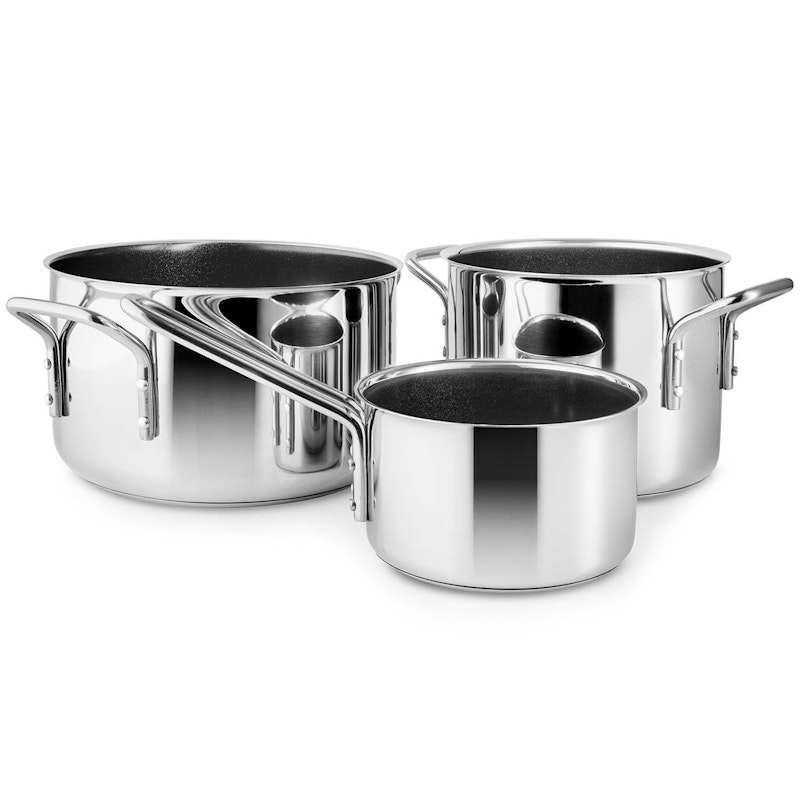 Stainless Steel Ceramic Kattilasarja 1,1 L / 2,2 L / 3,6 L