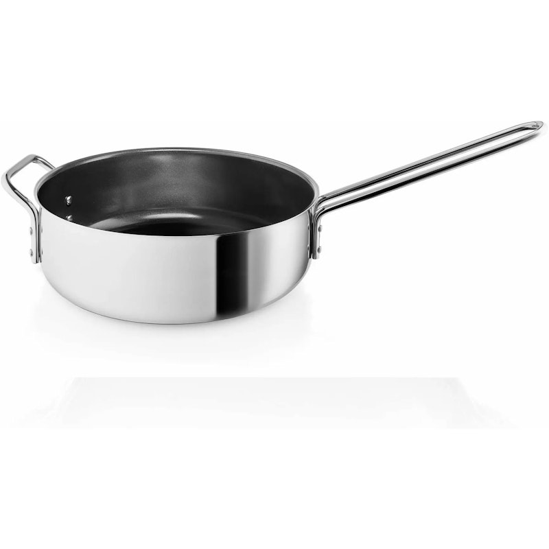 Stainless Steel Sauté-Pannu 24 cm Ceramic Slip-Let®