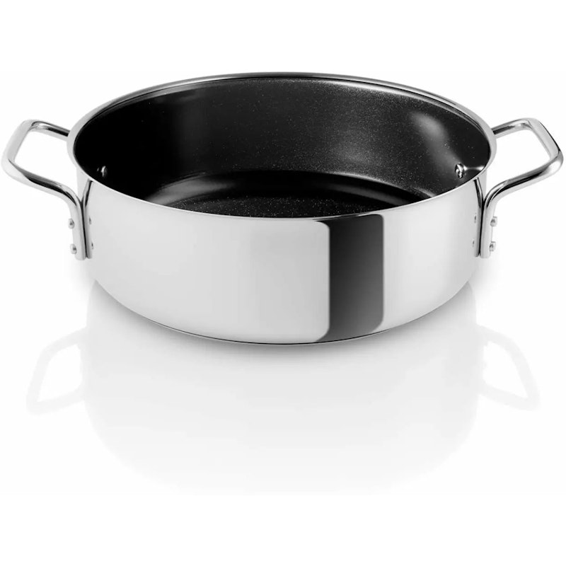 Stainless Steel Sauté-Pannu 3,5L Ceramic Slip-Let®