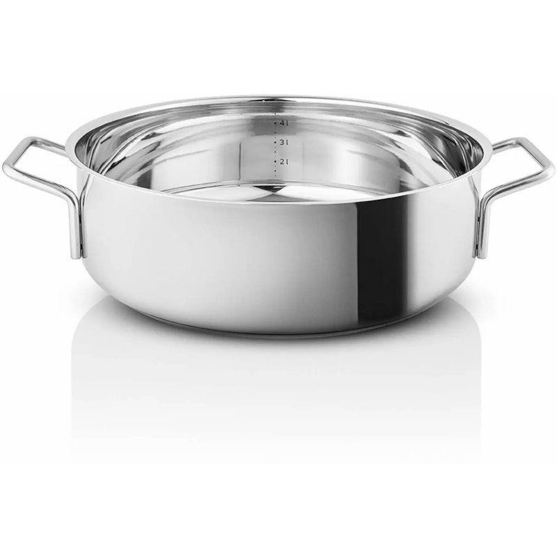 Stainless Steel Sauté-Pannu Kahvoilla 28 cm