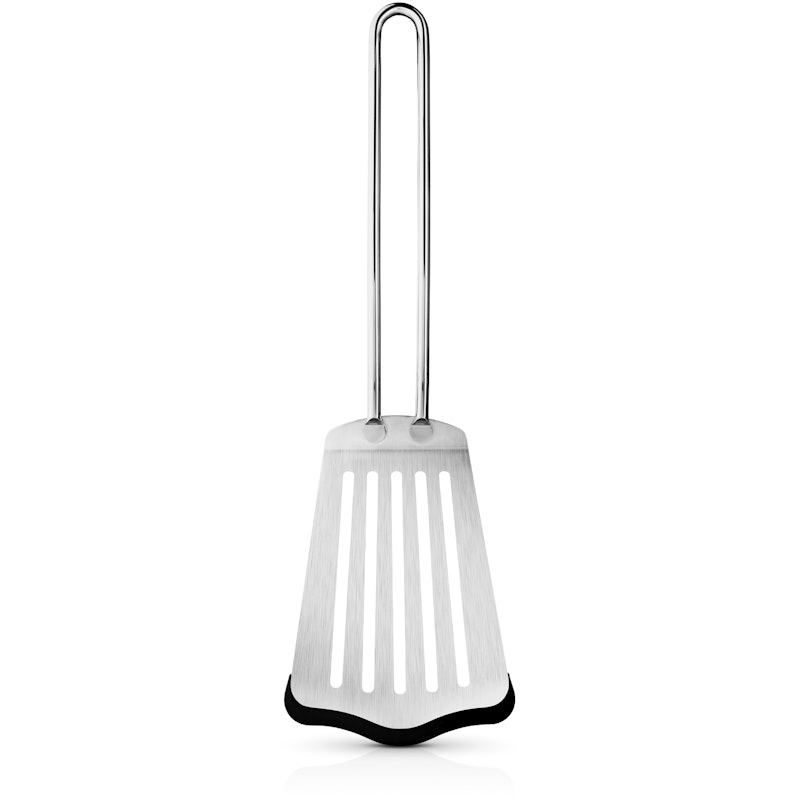 Paistolasta Silikonireunuksella 28 cm, Brushed Steel